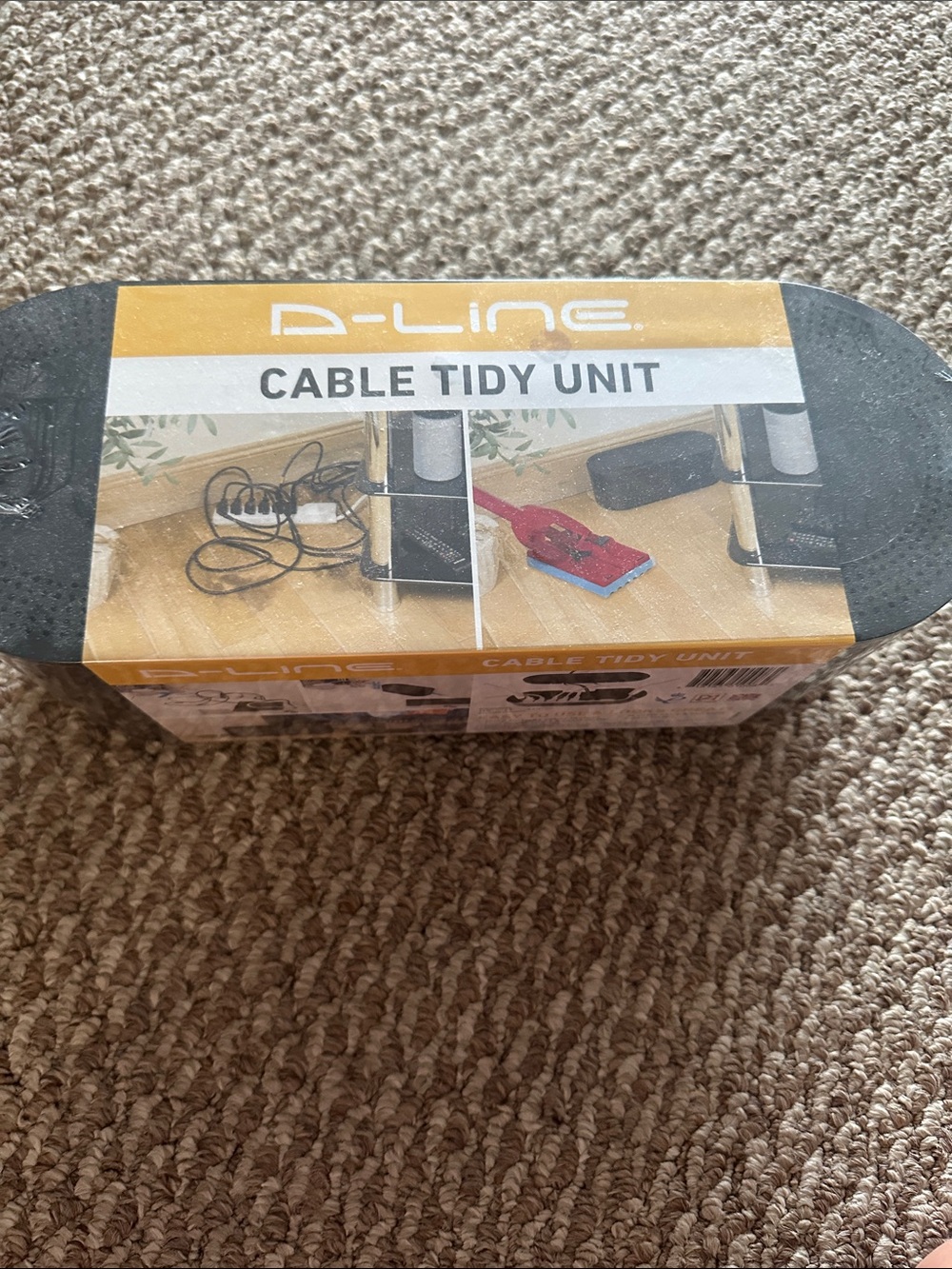NWT D-Line Cable Tidy Unit - Black